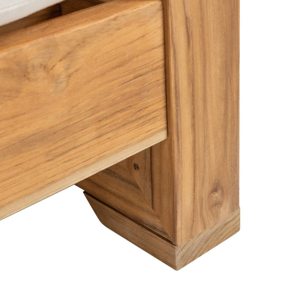 Safavieh Guadeloupe Indoor-Outdoor Brazilian Teak Club Chair