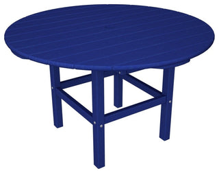 Polywood Kids 38" Dining Table, Pacific Blue