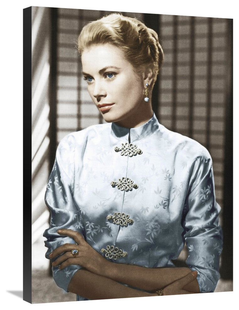 "Grace Kelly" Stretched Canvas Giclee by Hollywood Photo Archive, 22x30"