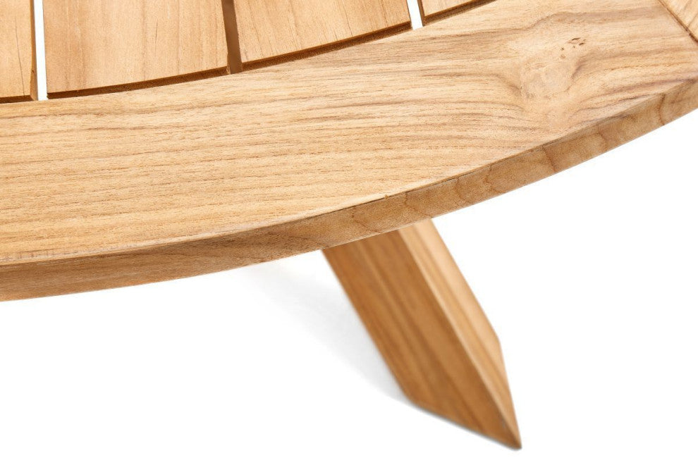 Winston All-Natural Teak Outdoor 60" Round Dining Table