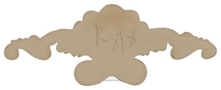 8 5/8"W x 3 1/8"H x 7/8"P Scroll Center Onlay