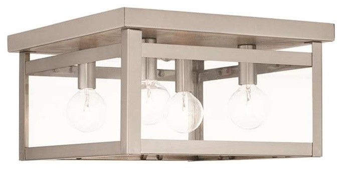 Milford Ceiling Mount, Brushed Nickel