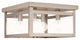 Milford Ceiling Mount, Brushed Nickel