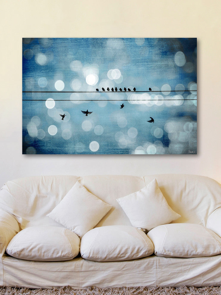 "Hanging Out" Fine Art Canvas Print, 18"x12"
