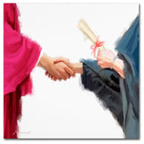 The Macneil Studio 'Graduation' Canvas Art, 35"x35"