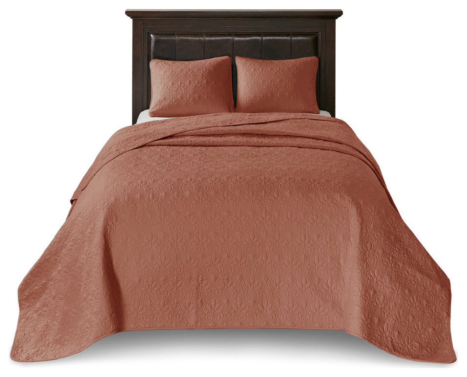 Madison Park Quebec 3 Piece Reversible Bedspread Set