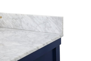 Home Living 22" Farmhouse Blue-Light Bathroom Vanity