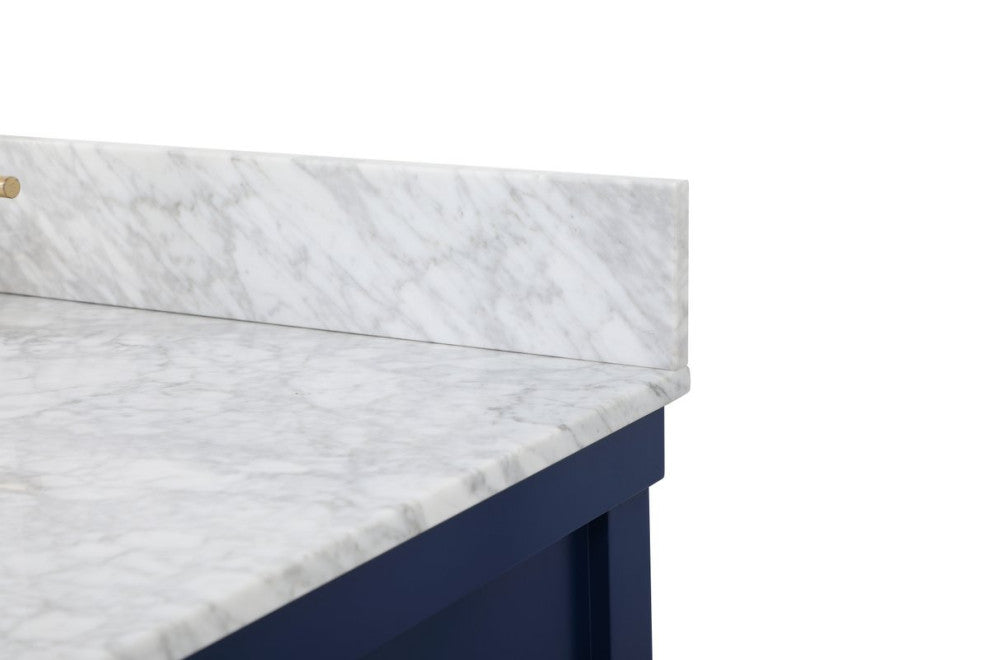 Home Living 22" Farmhouse Blue-Light Bathroom Vanity