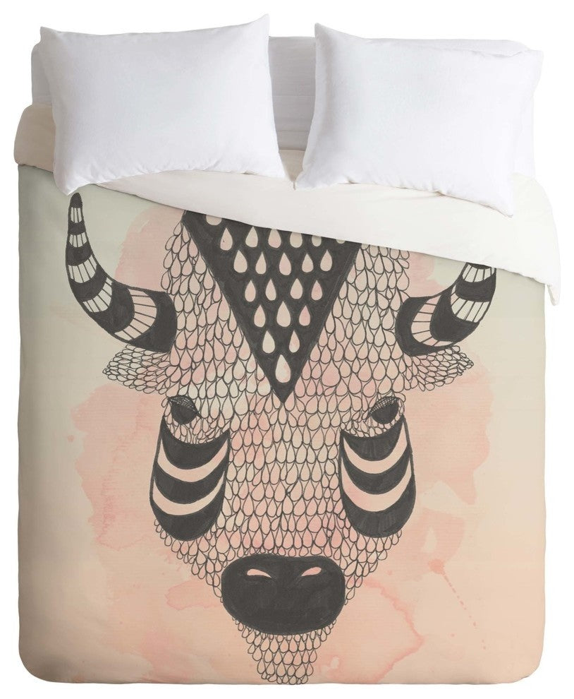 Deny Designs Wesley Bird Buffy Duvet Cover - Lightweight