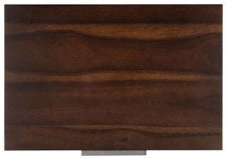 Safavieh Brylin 3 Drawer Nightstand, Dark Walnut
