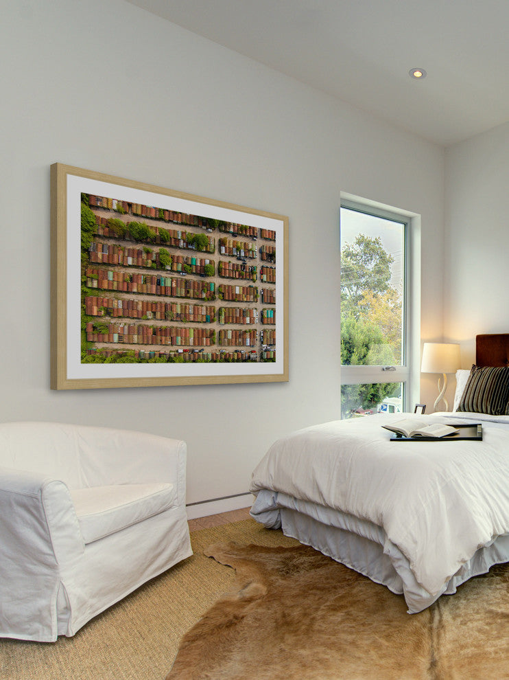 "Boxcars" Framed Print by Karolis Janulis