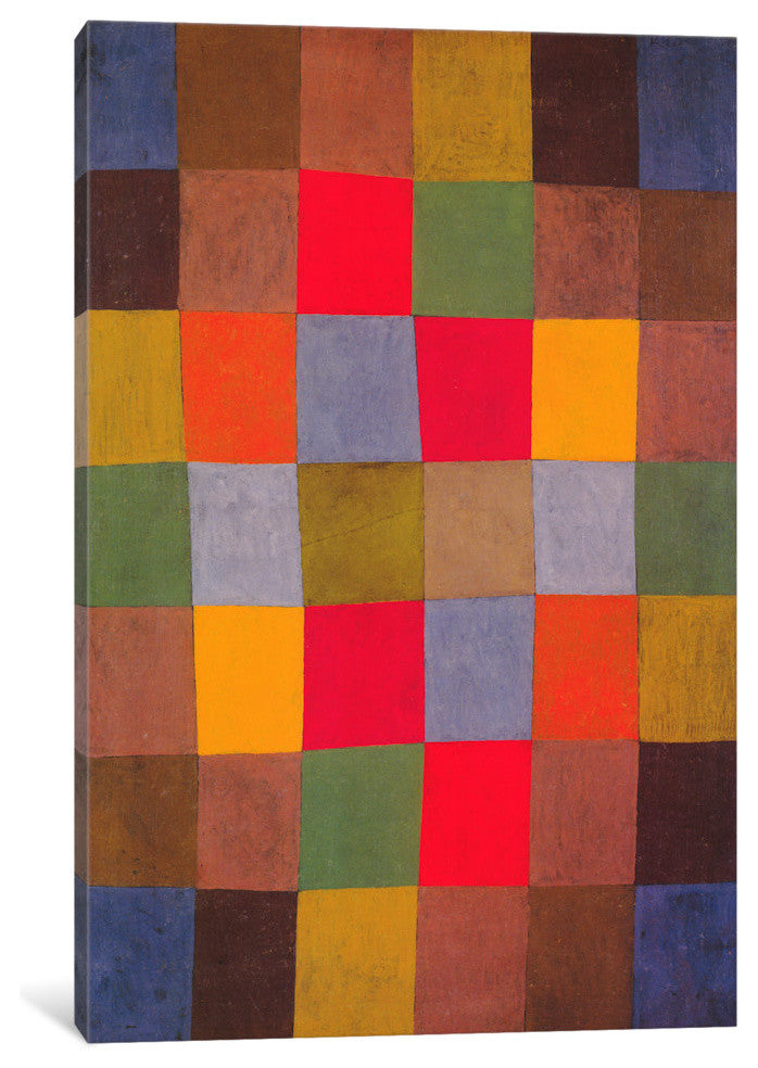 "New Harmony" by Paul Klee, Canvas Print, 26x18"