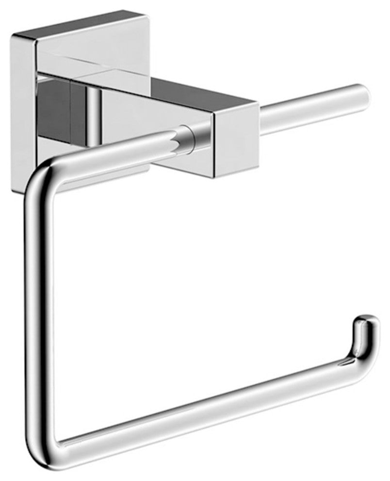 Duro Wall Mounted Toilet Paper Holder, Chrome