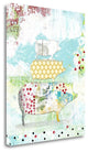 "Totem Pig II" By Sarah Ogren,Ready to Hang Giclee Print on Gallery Wrap Canvas