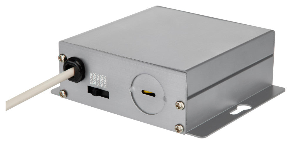 9 Watt - CCT Selectable - LED Direct Wire Downlight - Gimbaled - 4 Inch Square