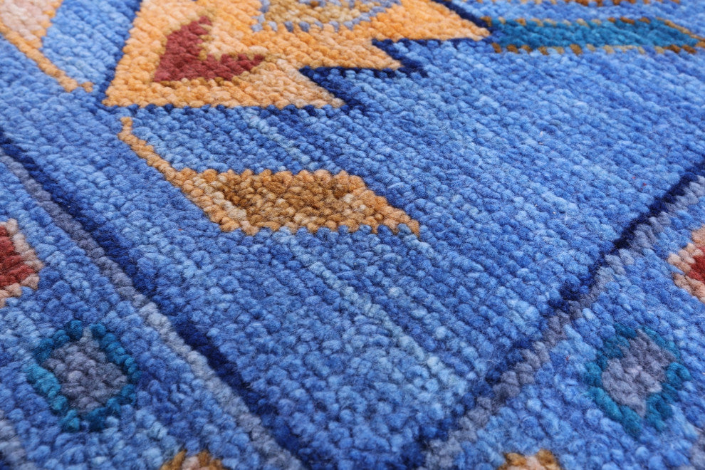 Persian Gabbeh Tribal Handmade Wool Rug 8' 2" X 10' 3" - Q13606