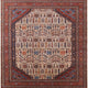 Ahgly Company Indoor Square Mid-Century Modern Area Rugs, 5' Square