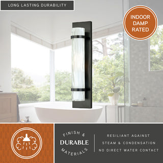 Vilo 4.5-in Wall Light Oil Rubbed Bronze