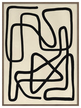 Smooth Moves 1 Fine Art Print, Walnut, 30"x22"