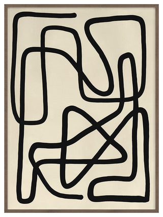 Smooth Moves 1 Fine Art Print, Walnut, 30"x22"