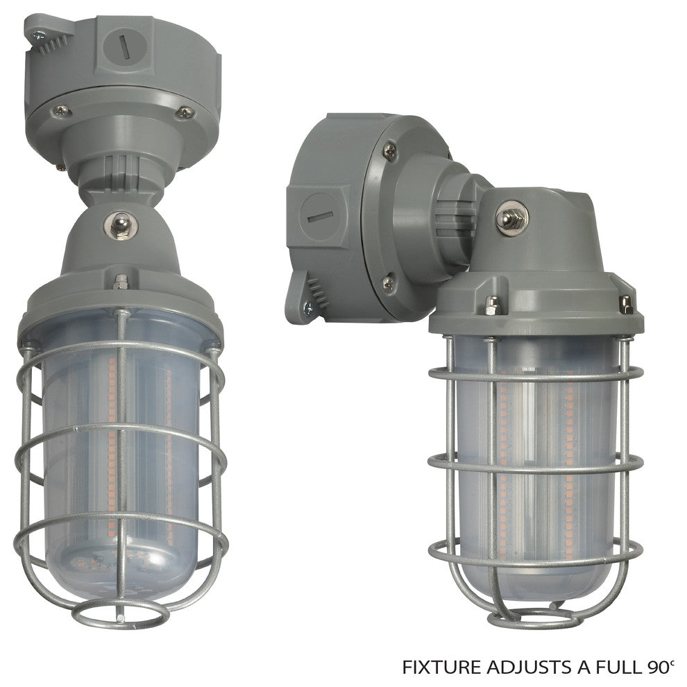 Nuvo 20W 5000K LED Adjustable Vapor Tight Fixture