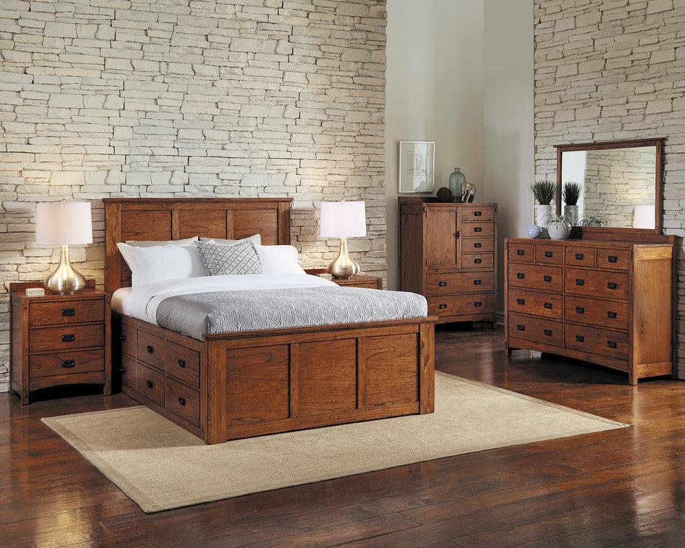 Mission Hill Captains Bed, Harvest, King