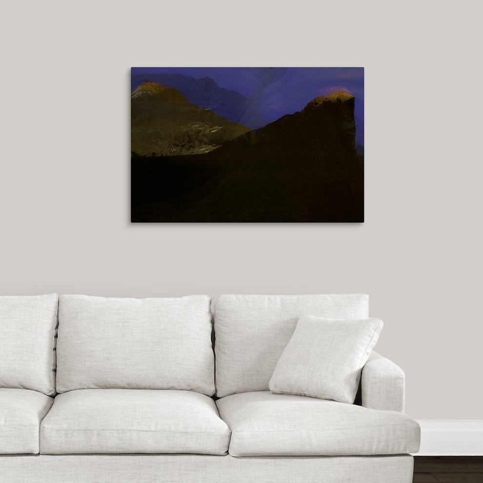 "Nightshift" Wrapped Canvas Art Print, 36"x24"x1.5"