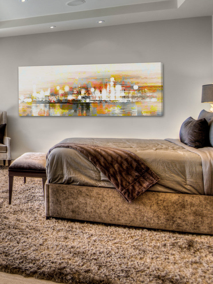 "Hong Kong" Fine Art Canvas Print, 30"x10"