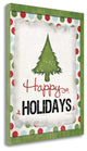 "Happy Holidays" By Jennifer Pugh, Giclee Print on Gallery Wrap Canvas
