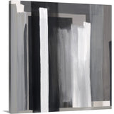 "Between the Layers II" Wrapped Canvas Art Print, 12"x12"x1.5"