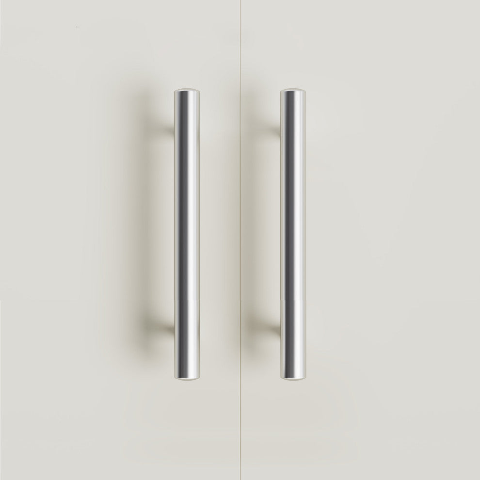 Dowell Series 3001 Handles, 96mm/3.8" CTC, Brushed Satin/Silver, 10-Pack