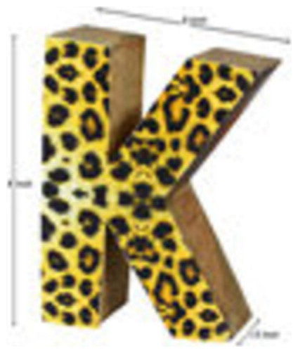 Handmade Eco-Friendly Wall Decor Alphabet Letter Block, 1.3x7.8x6
