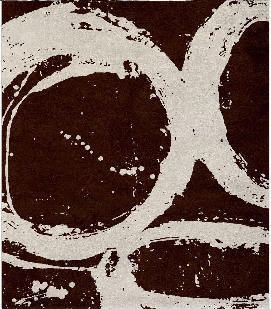 Brush Stroke Signature Rug, 8' Round