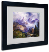 'Index Peak, 1914' Matted Framed Canvas Art by Thomas Moran