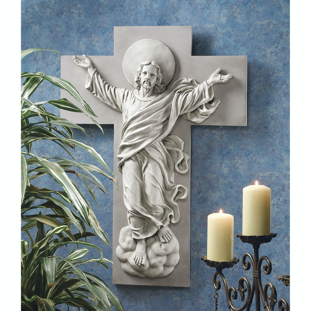 "He Is Risen" Christ Ascension Plaque