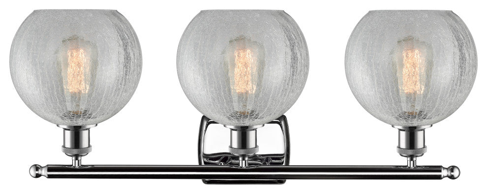 INNOVATIONS LIGHTING 516-3W-PC-G125 Athens 3 Light Bath Vanity Light