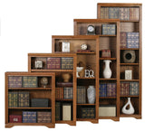 48" Oak Ridge Open Bookcase, Iron Ore Oak