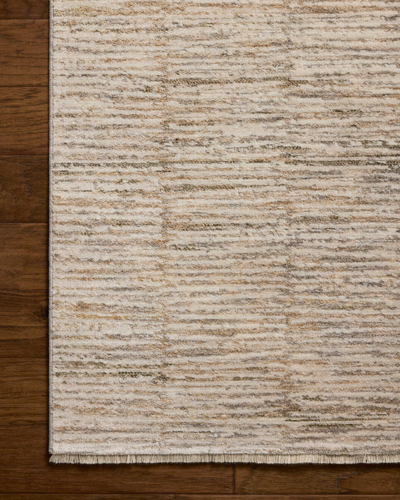 Loloi Nellie Beige / Fog 6''-3" x 9''-6" Area Rug