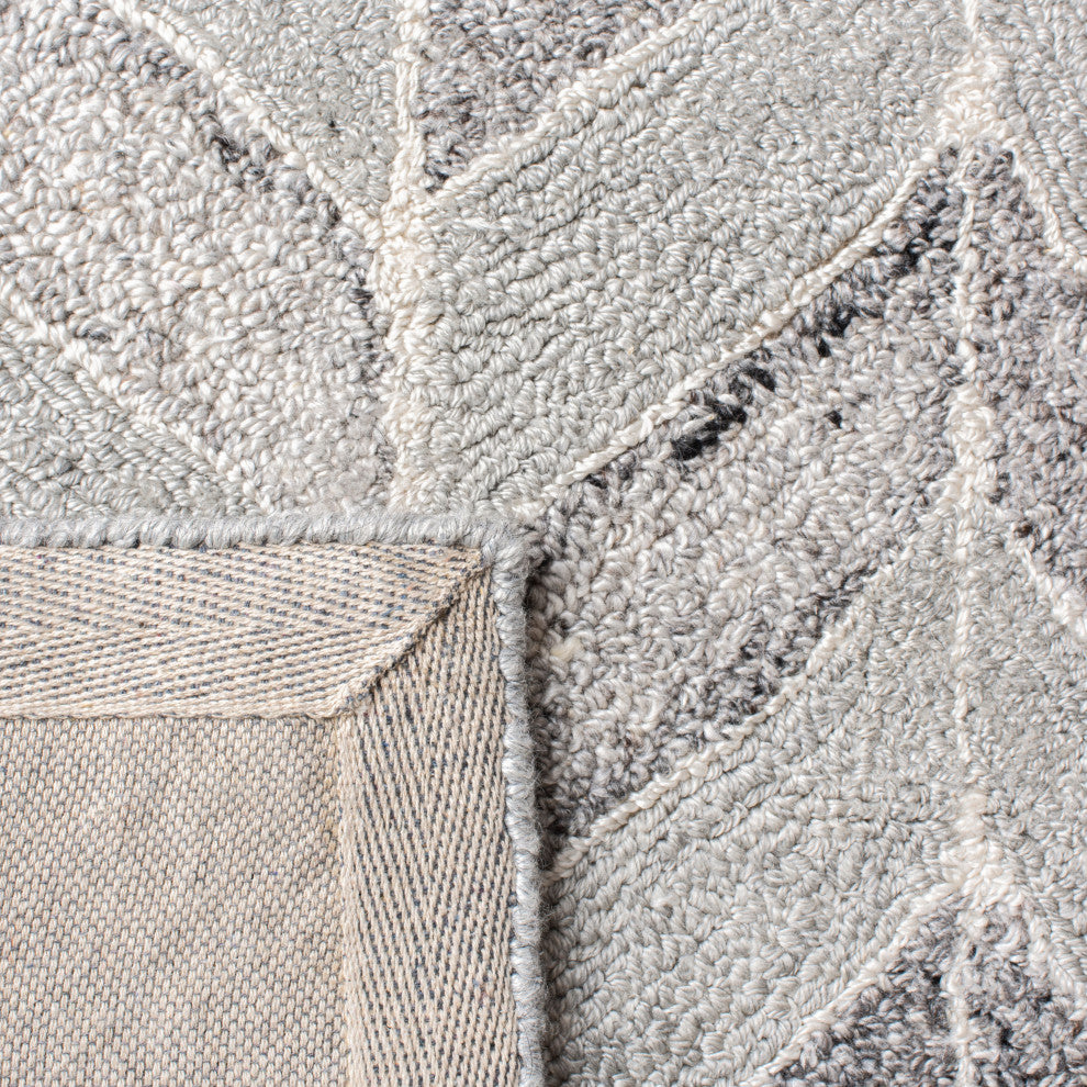 Safavieh Couture Abstract Collection, ABT636 Rug, Grey, 8'x10'