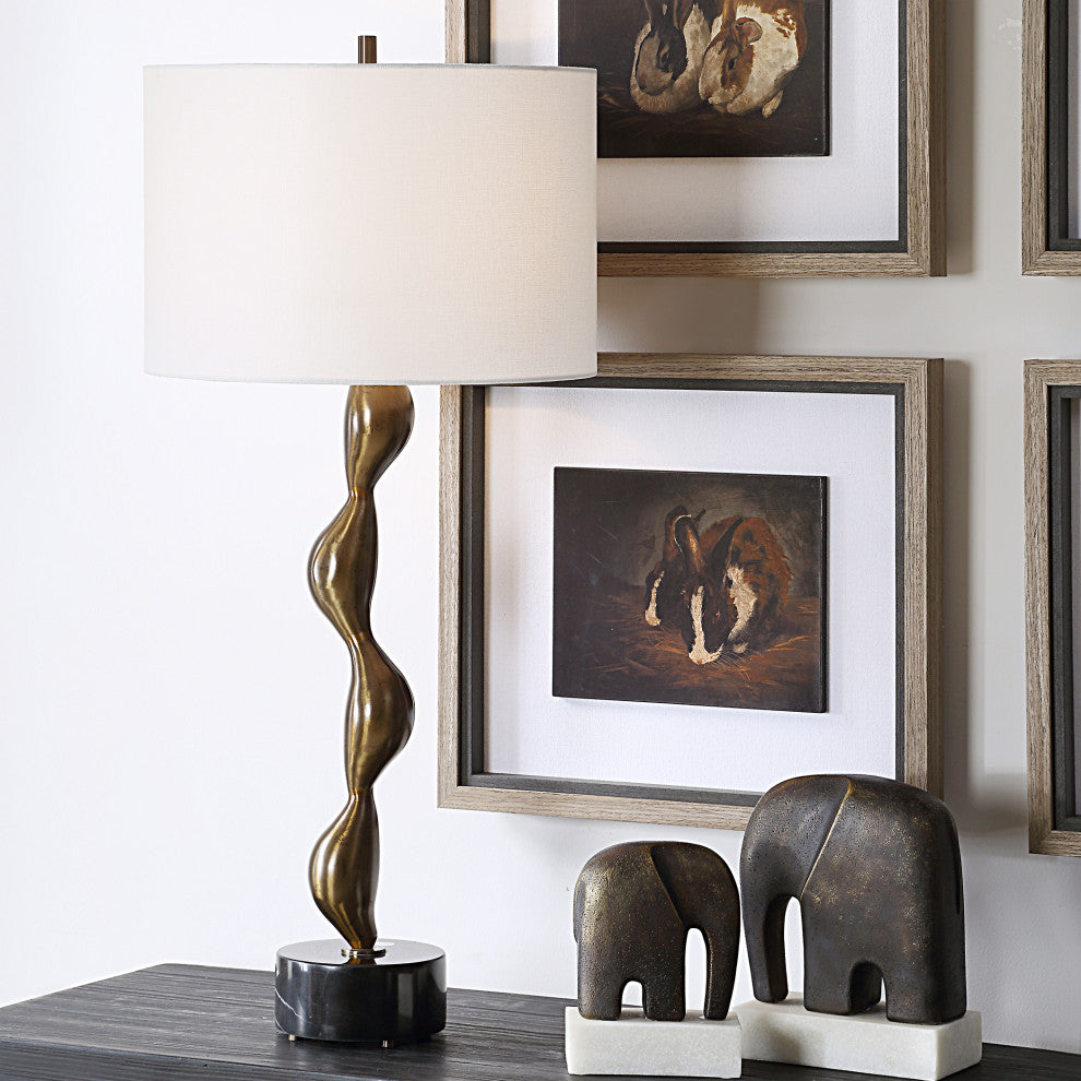 Uttermost Remolino Bronze Table Lamp