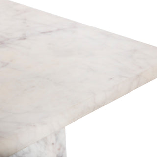 Verona End Table, White