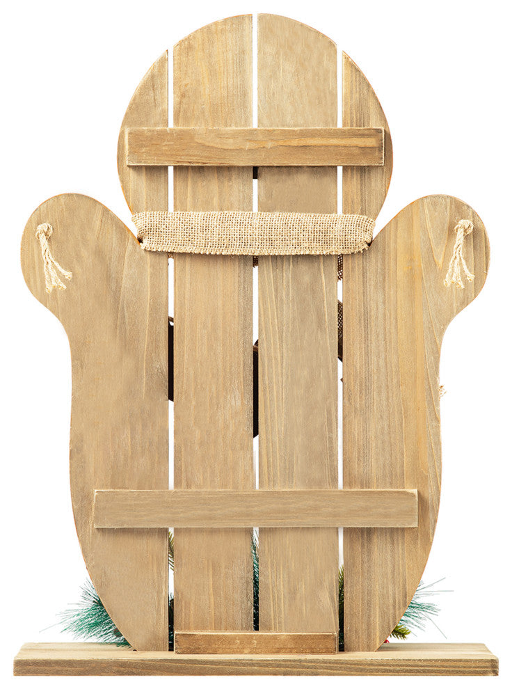 24"H Wood Gingerbread Man Porch Decor