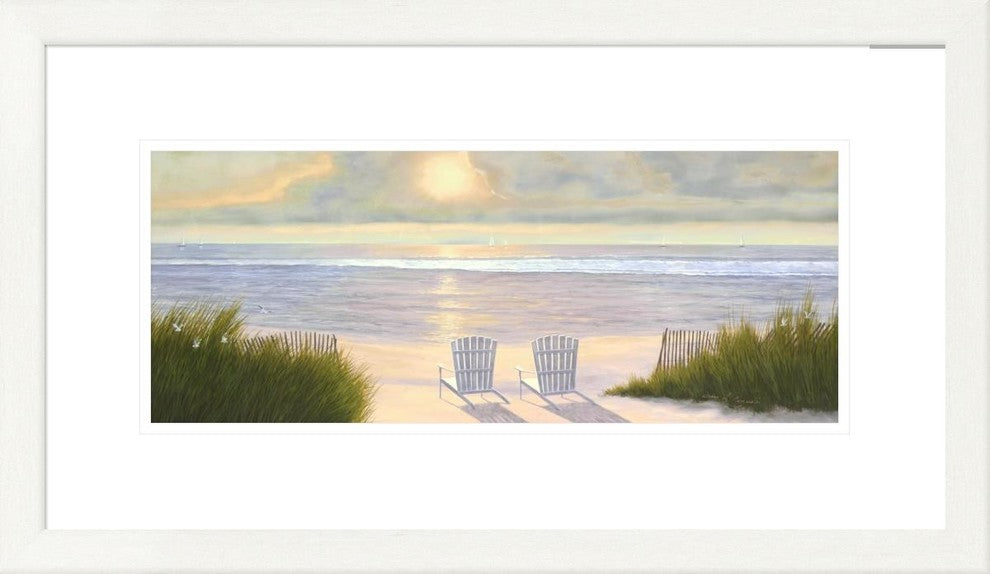 "Two by Two" Framed Digital Print by Diane Romanello, 29x17"