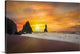 "The Golden Sunlight" Wrapped Canvas Art Print, 36"x24"x1.5"