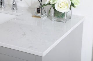 22" Traditional Grey-Light Bathroom Vanity