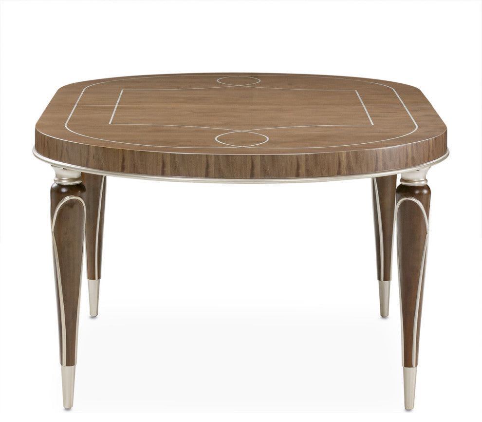 Villa Cherie Oval Dining Table - Hazelnut