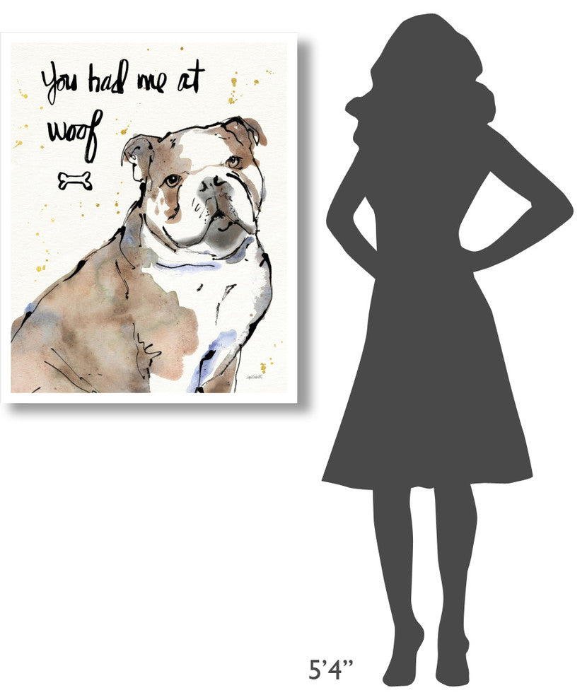 "Strike a Paws I" Digital Paper Print by Anne Tavoletti, 30"x37"