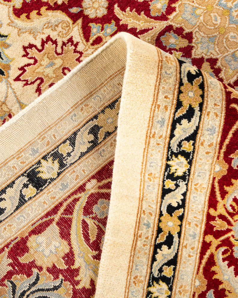 Mogul, One-of-a-Kind Hand-Knotted Area Rug, Ivory, 8' 1" x 10' 6"