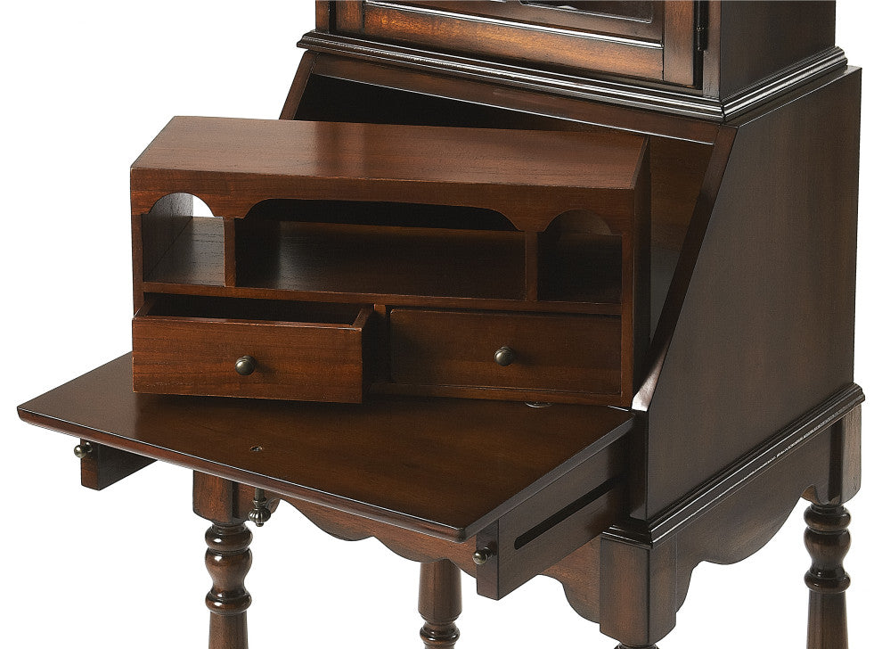Newlark Secretary Desk, Brown