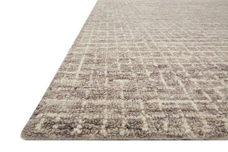 Hooked Wool Giana Area Rug, Smoke, 9'3"x13'